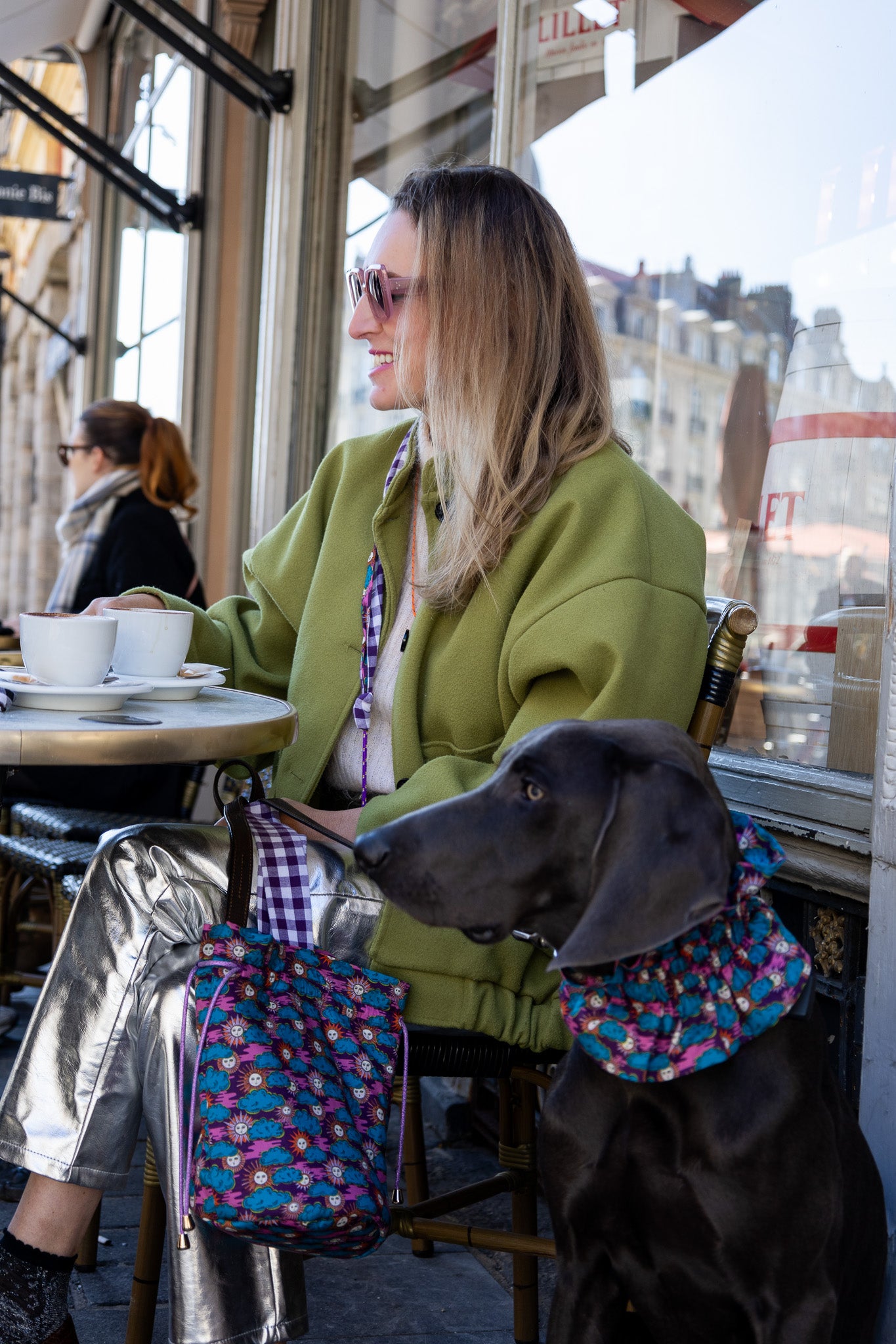 Sac "FOLLOW THE SUN" Violet