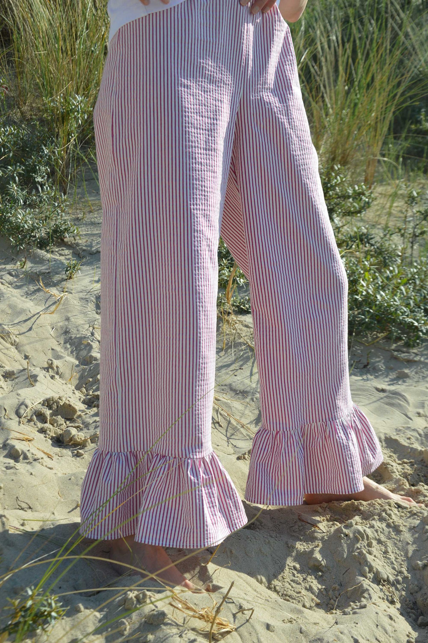 Pantalon coquelicot femme