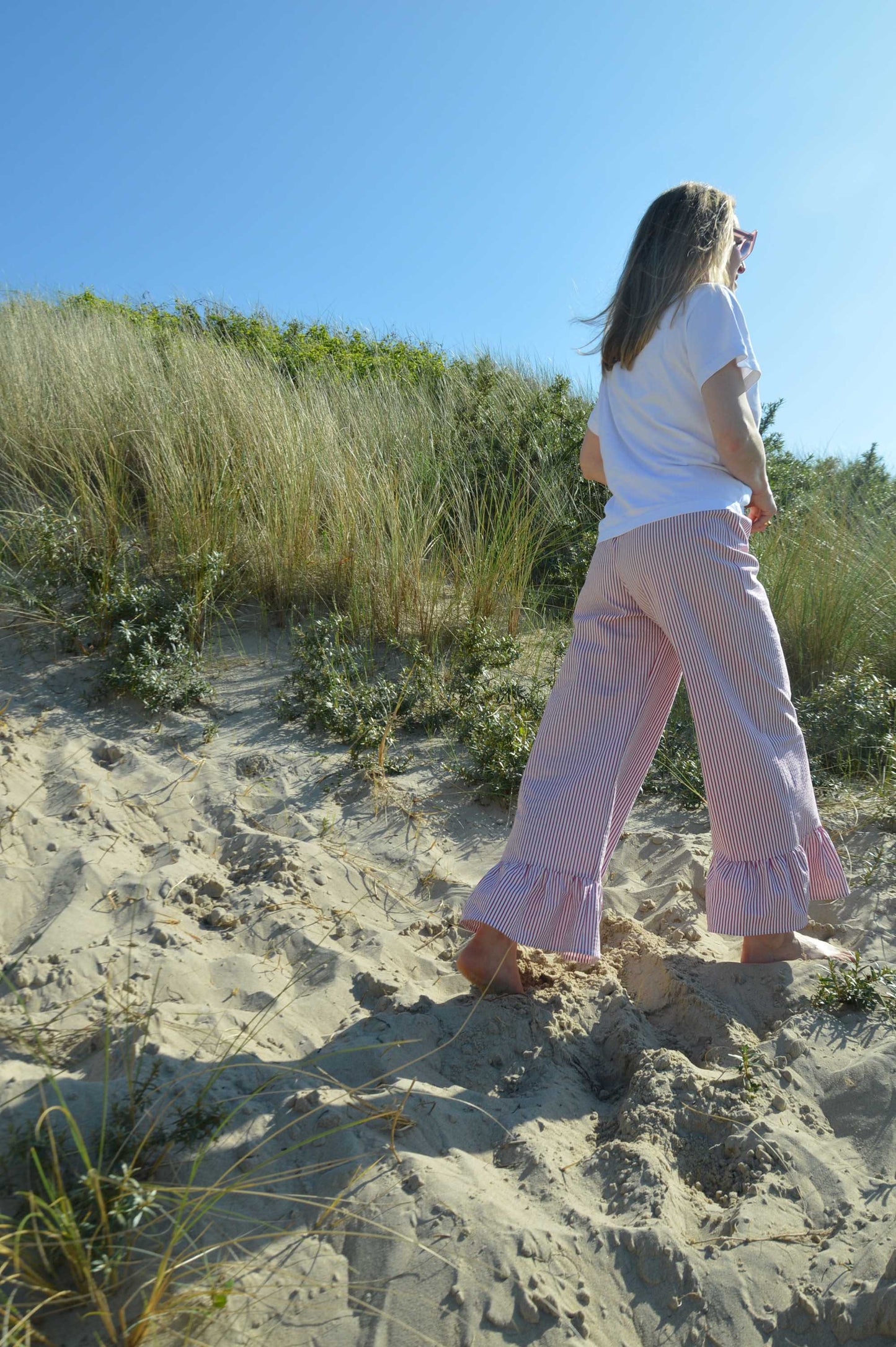 Pantalon coquelicot femme