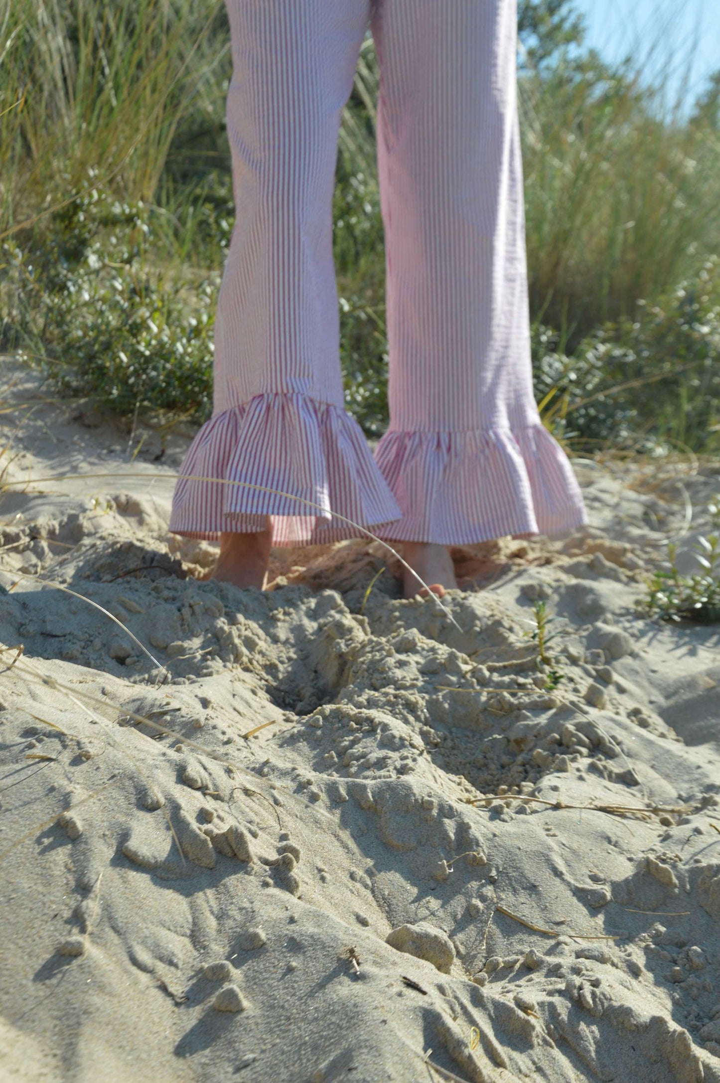 Pantalon coquelicot femme