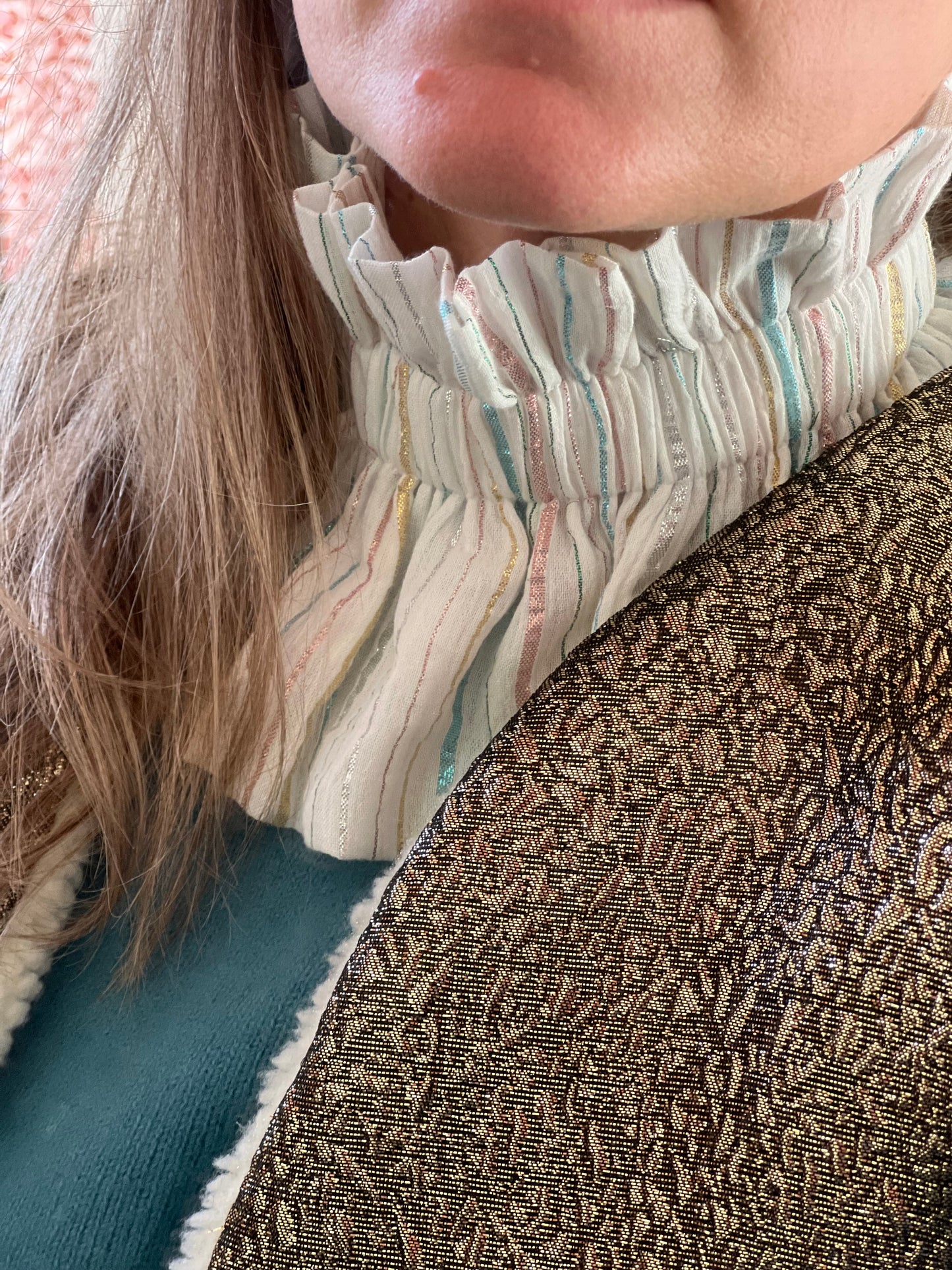 Col lurex multicolor