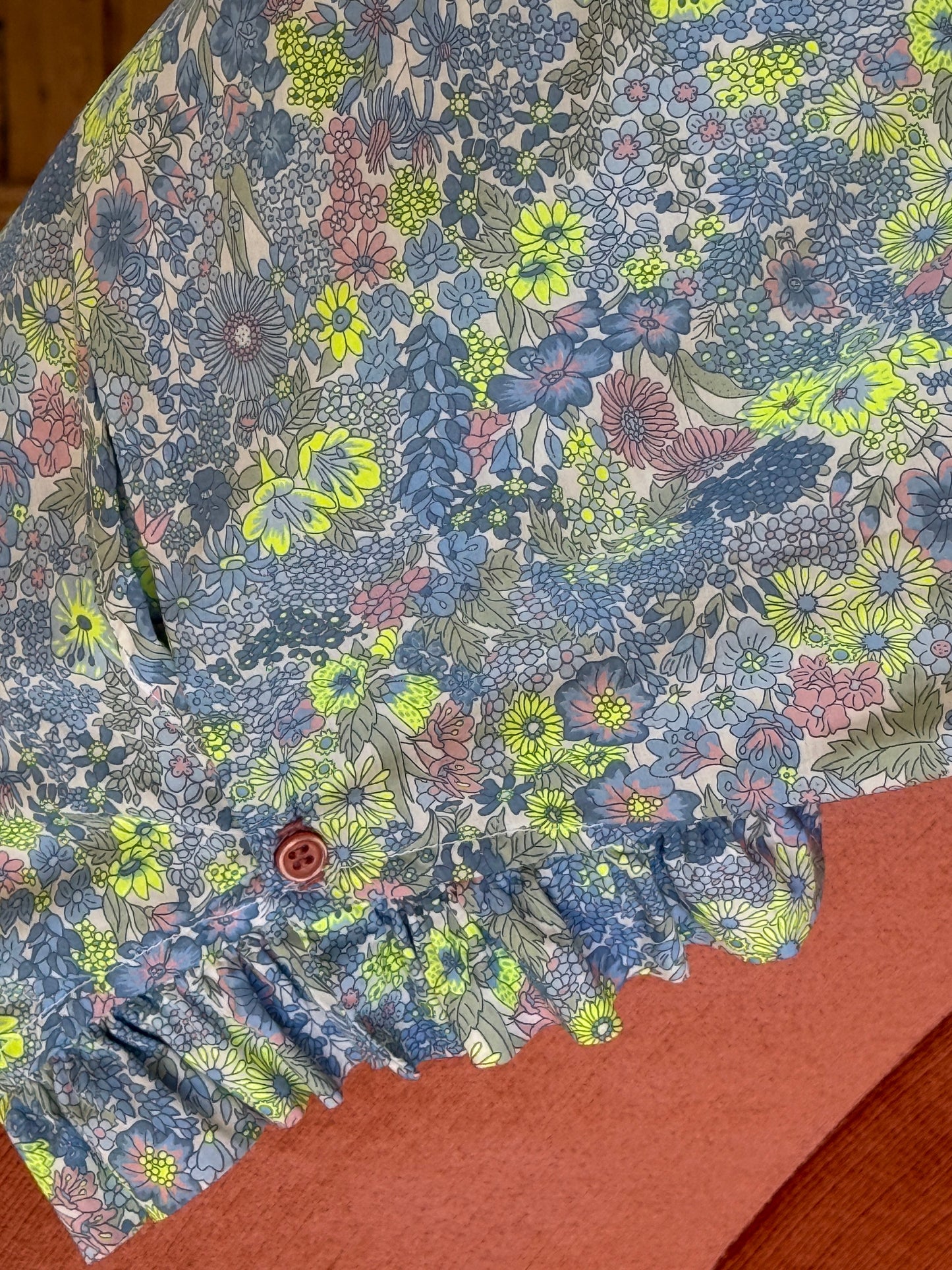Blouse Sisters Sisters col victorien Liberty