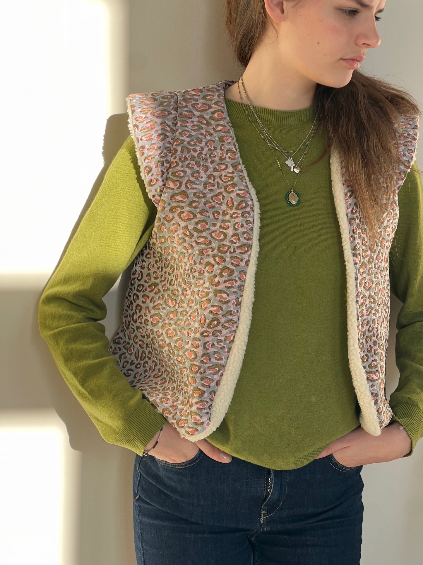 Gilet Léopard