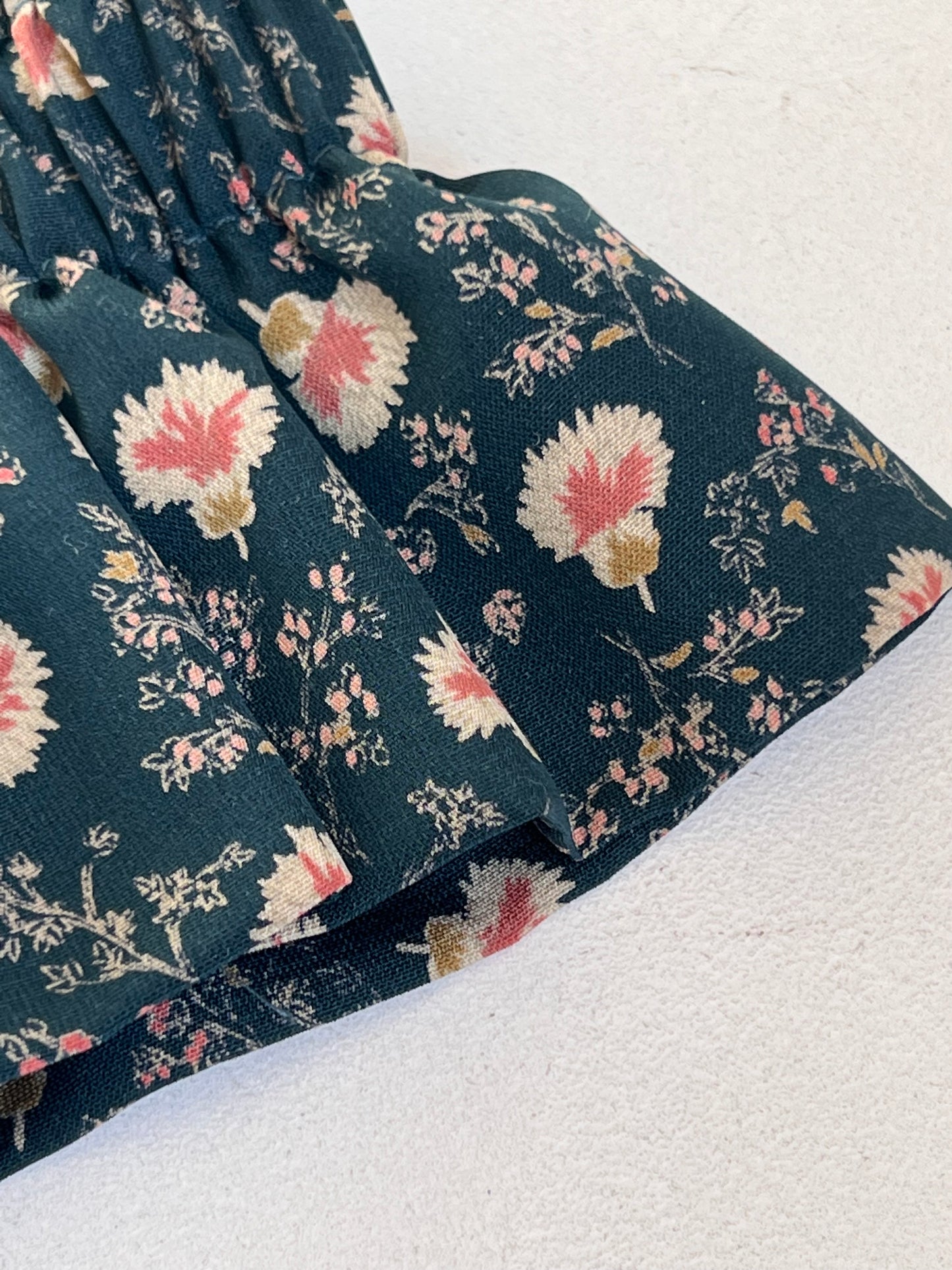 Col Fleurs plume