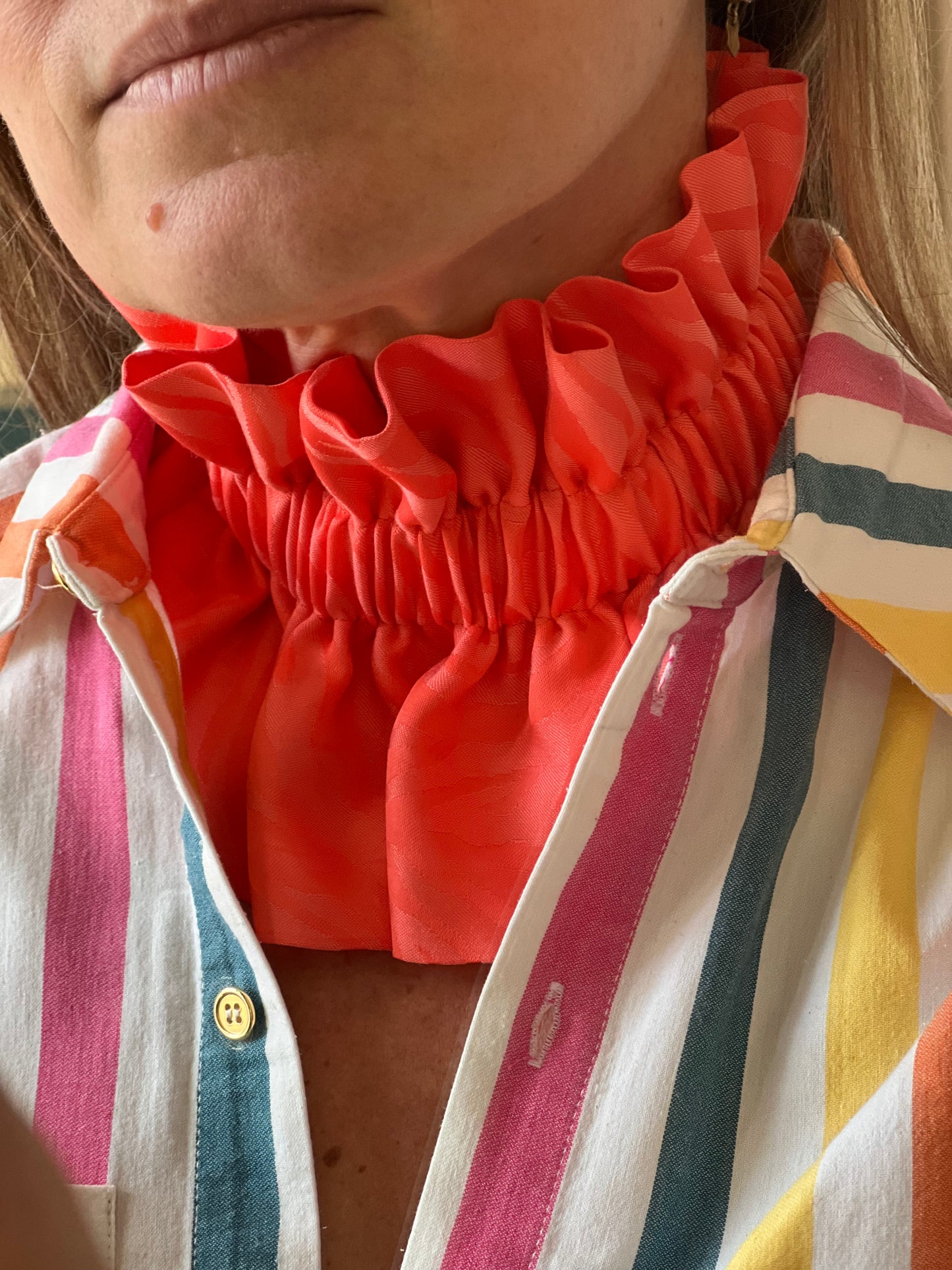 Col Jacquard Corail