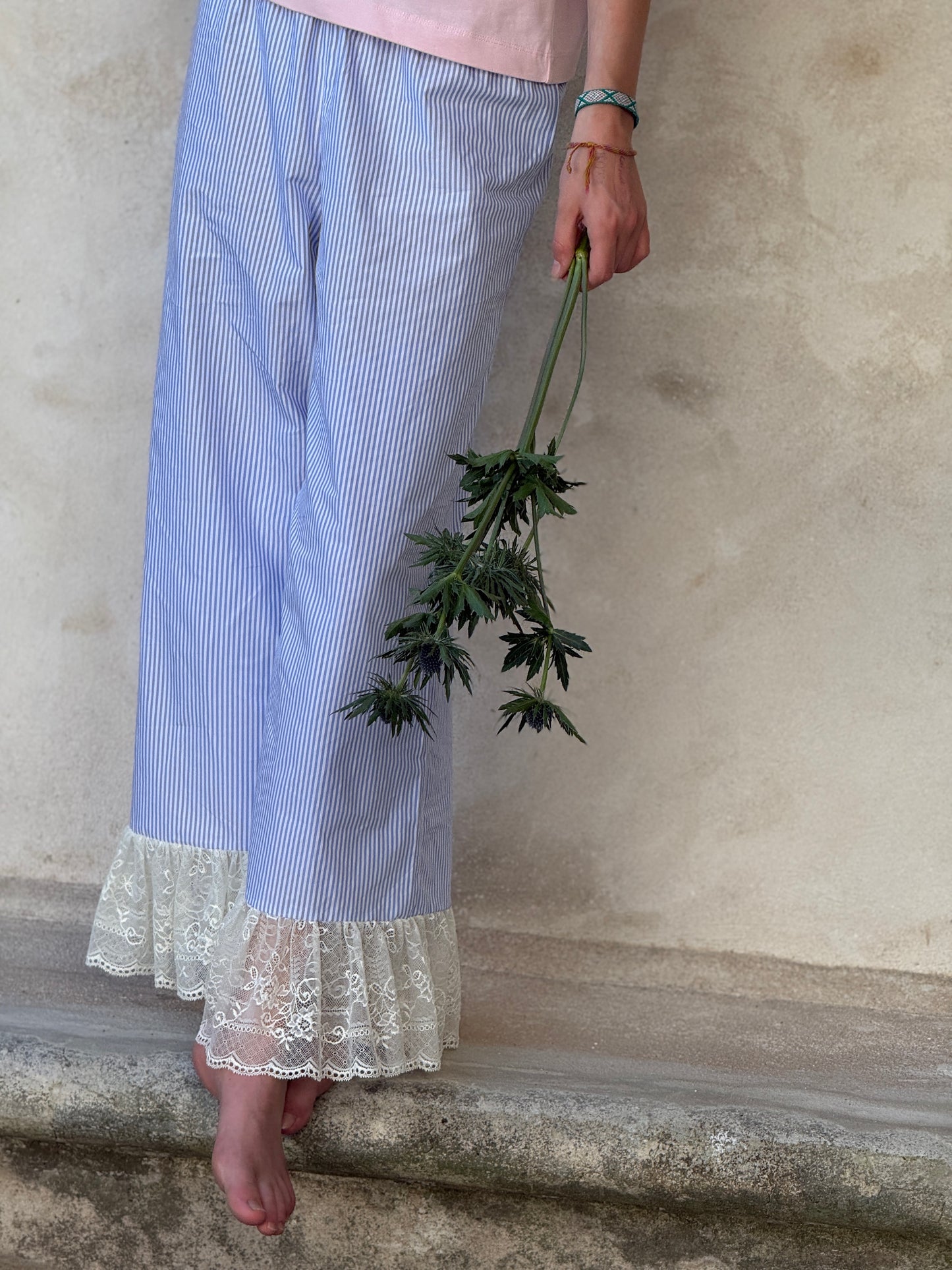 Pantalon Sisters Sisters Rayé femme