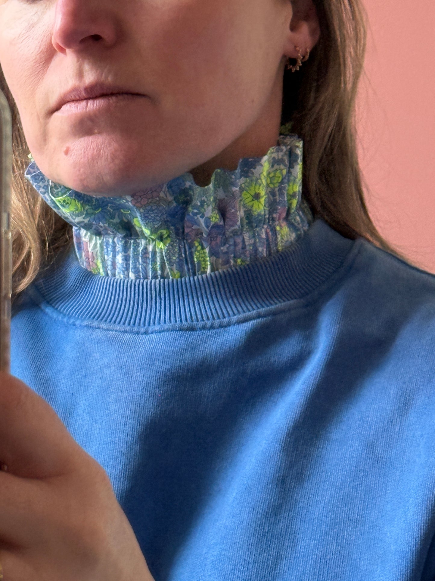 Col Liberty Margaret Annie - Fluo givré