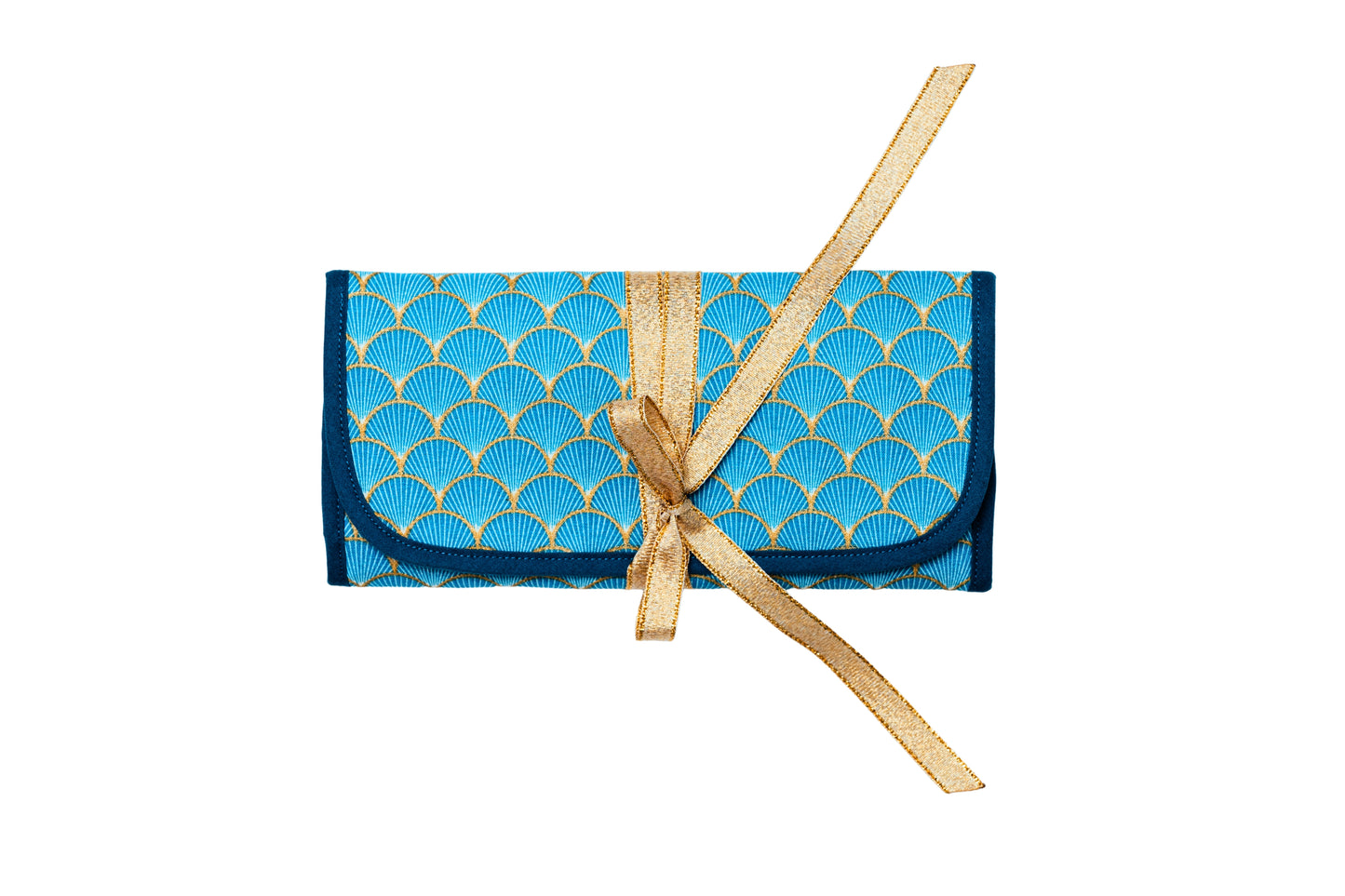 Pochette à bijoux Camille de Soos X Ma Prune Céleste Bleu