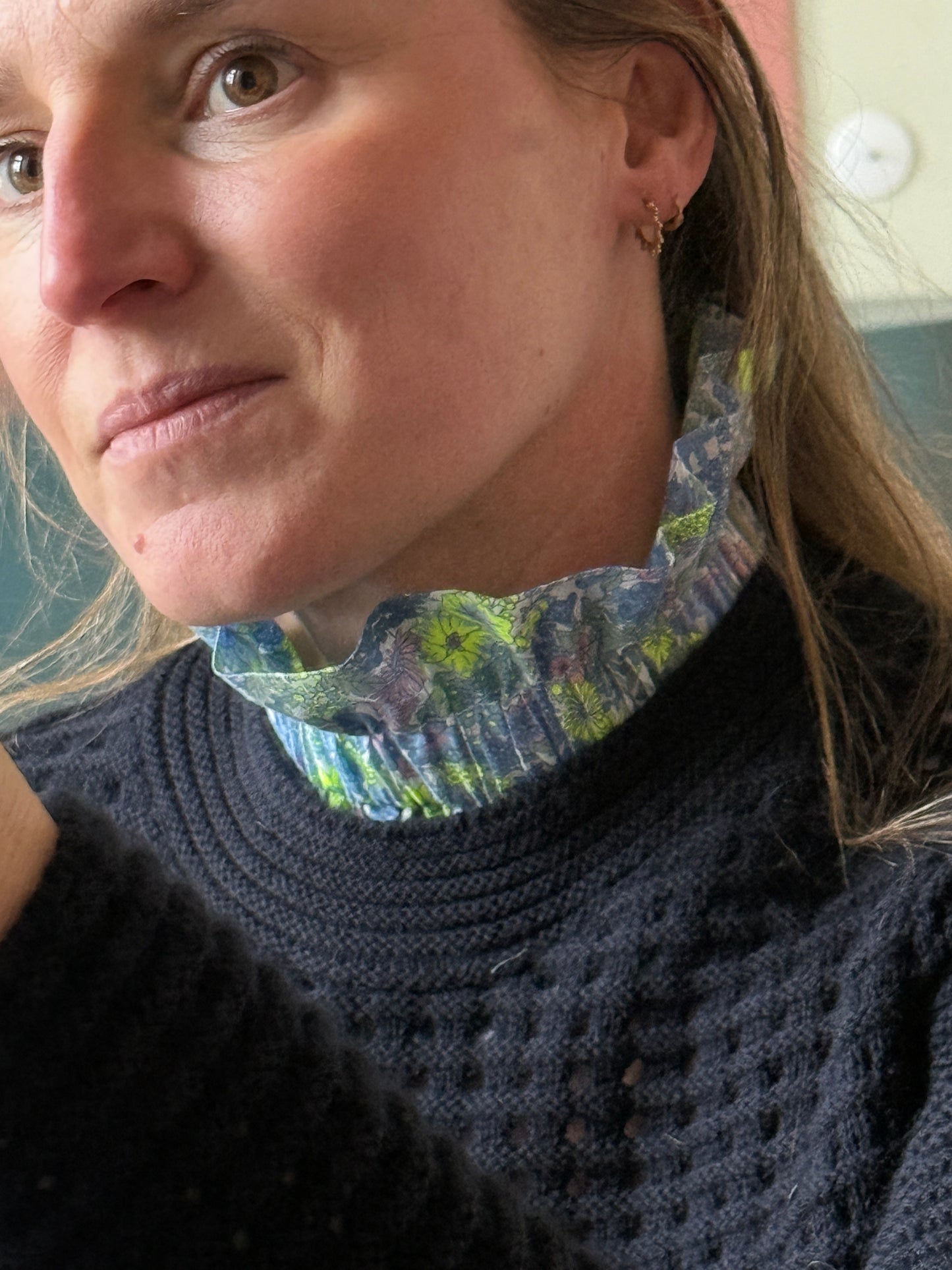 Col Liberty Margaret Annie - Fluo givré