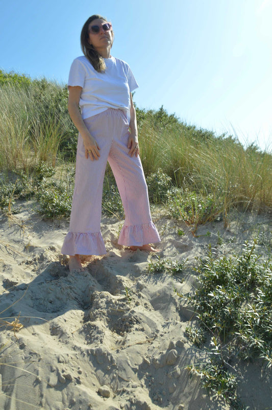 Pantalon coquelicot femme