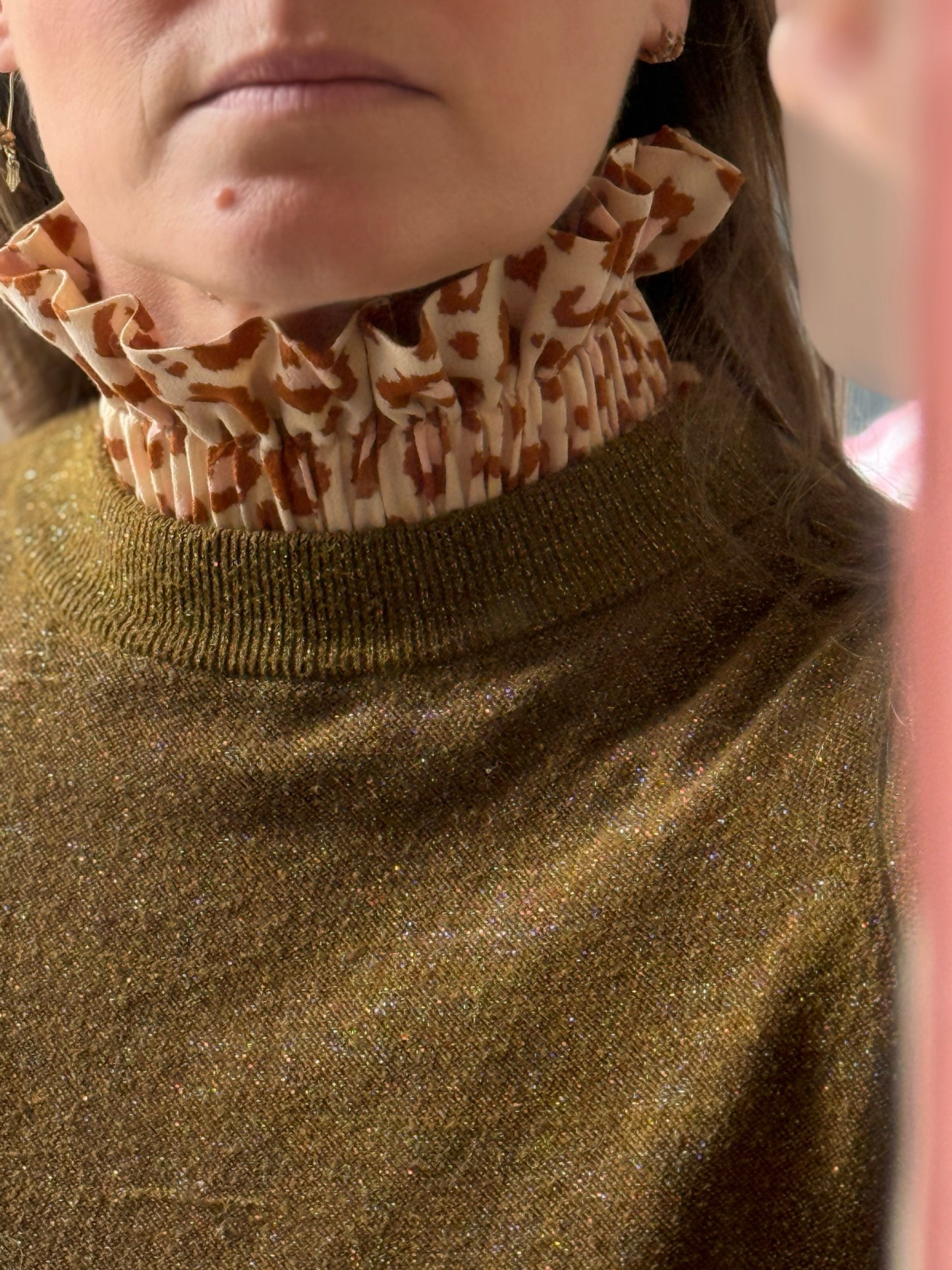 Col amovible Graou rosé