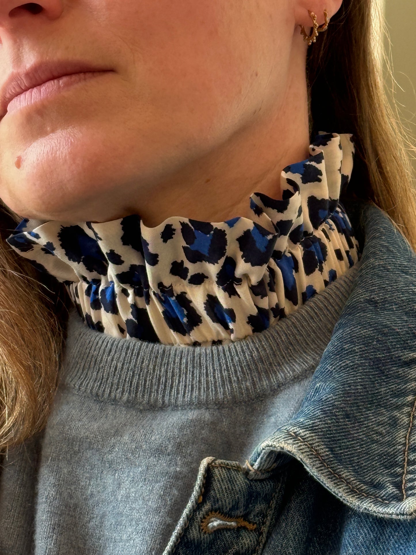 Col amovible Graou bleu