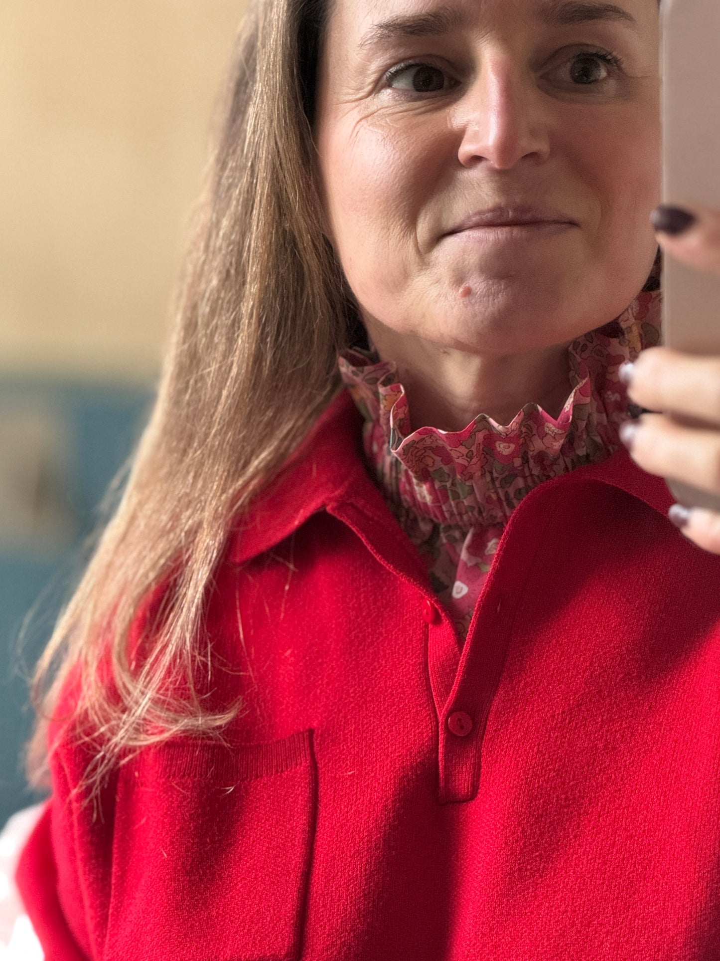 Col Libertry Besty rouge