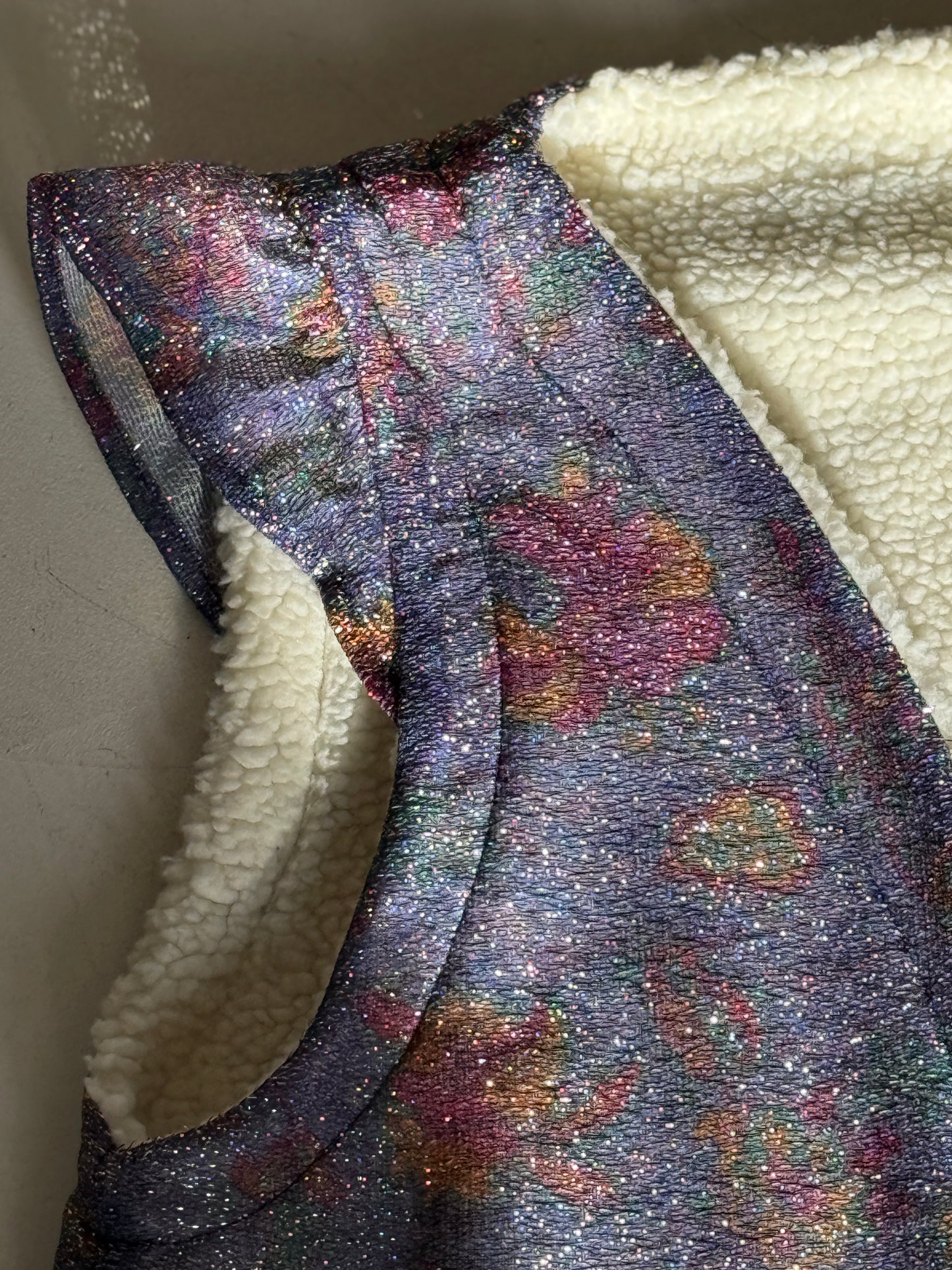 Gilet Glitter Bleu nuit