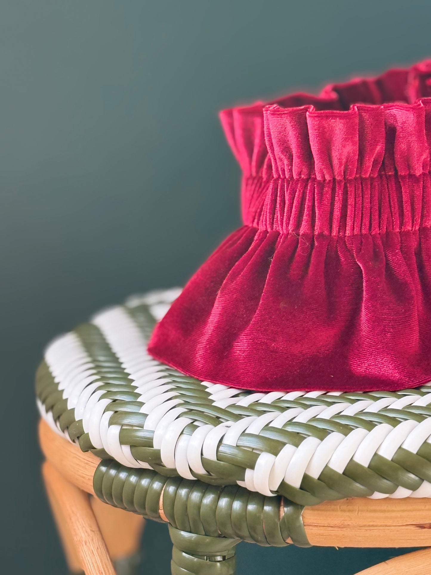 col amovible velours