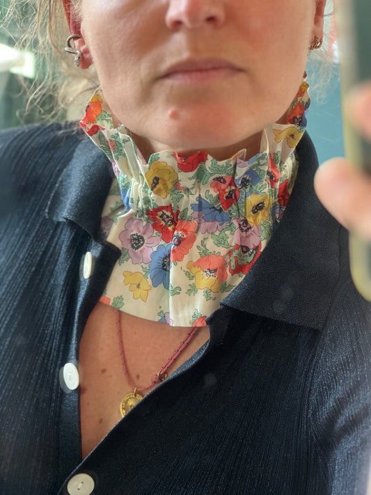Col Coquelicot Liberty Multicolore