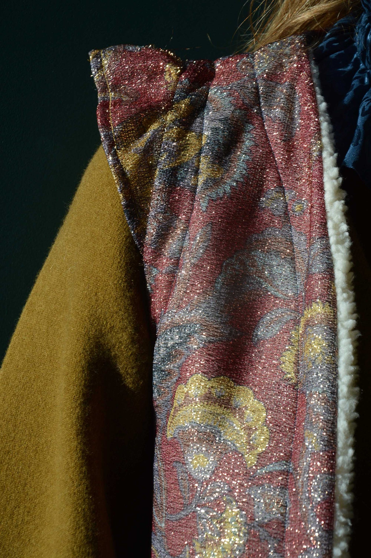 Gilet Glitter Bordeaux