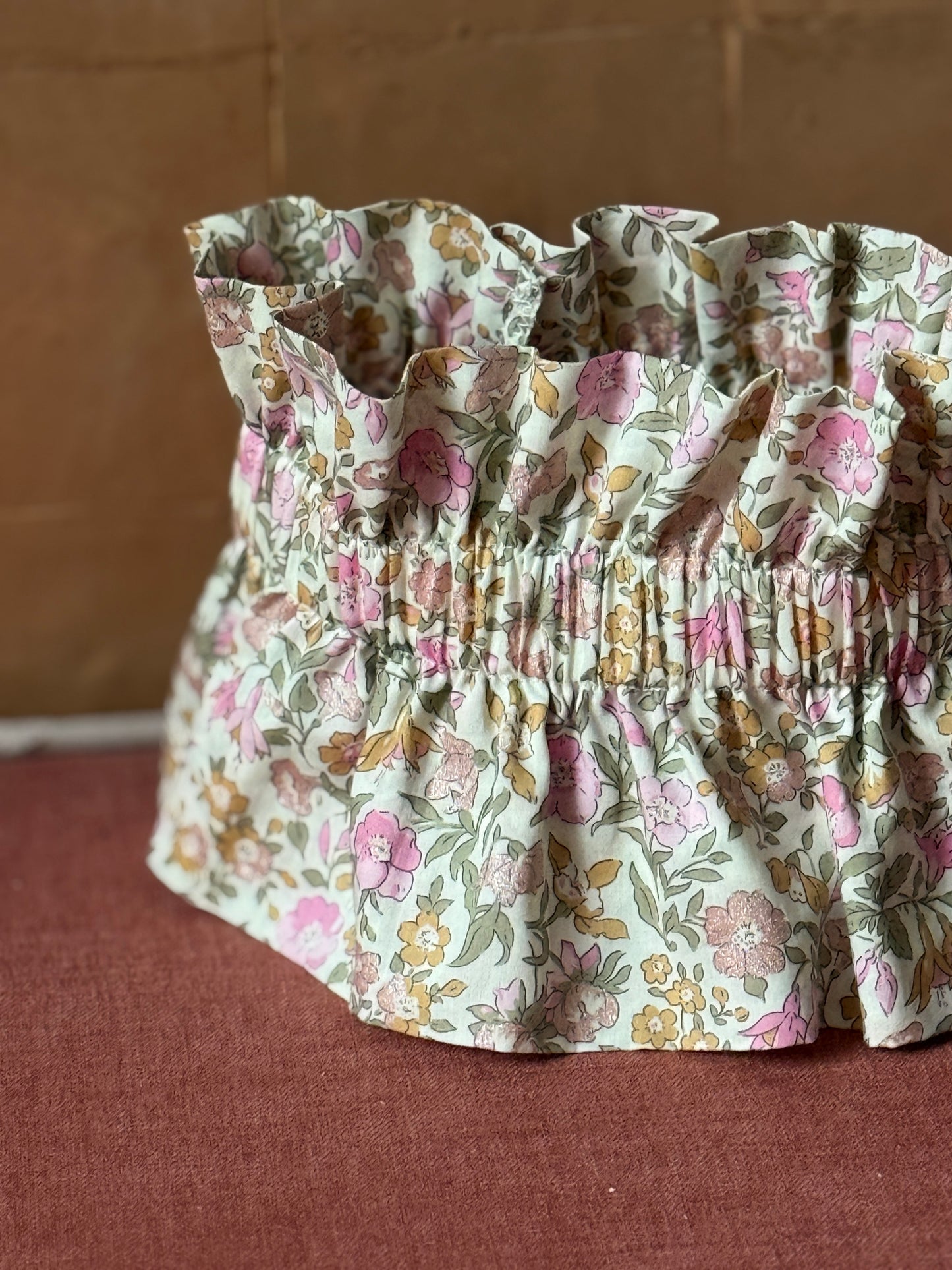 Col Liberty Mamie Rose irisé