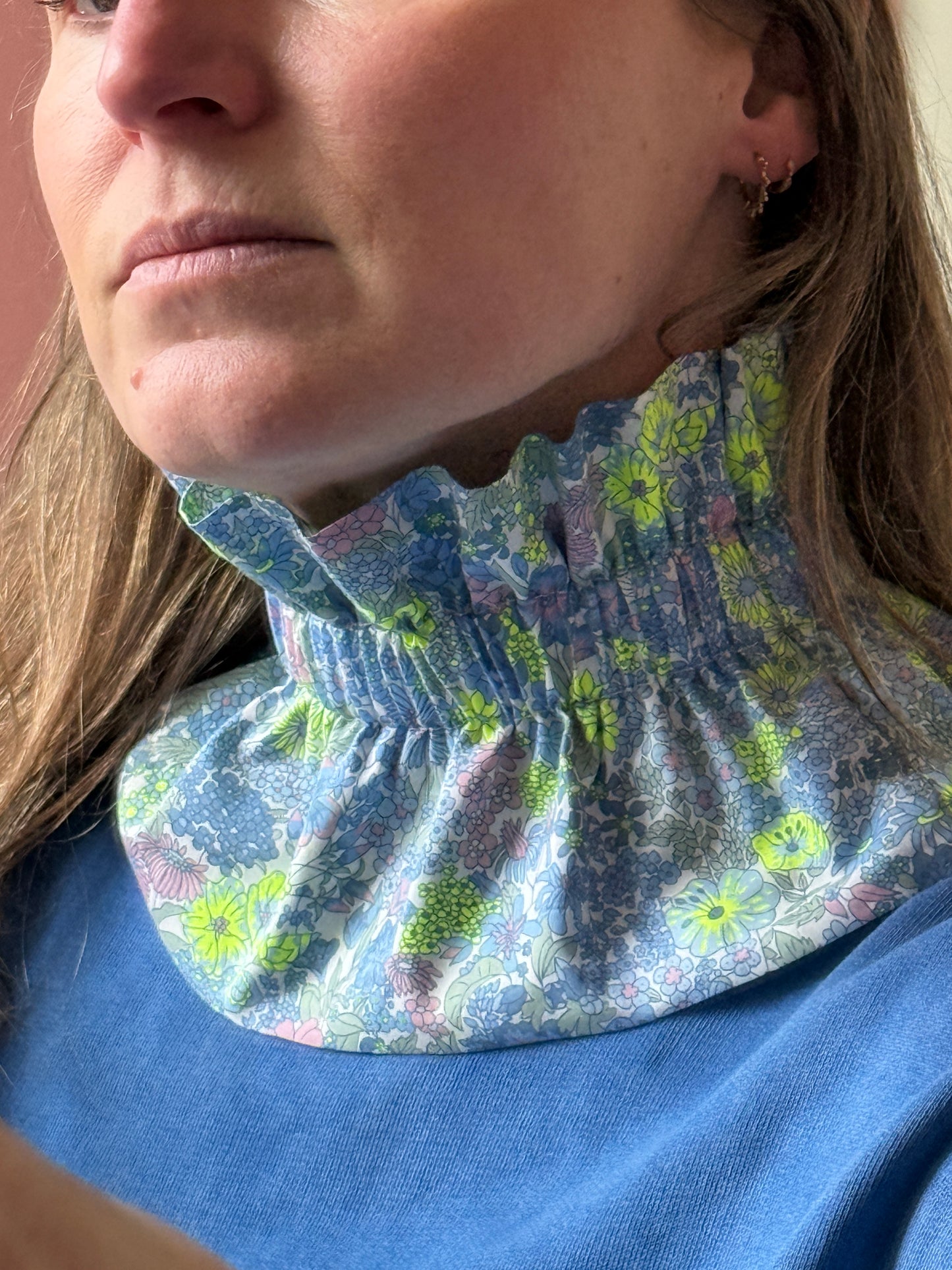 Col Liberty Margaret Annie - Fluo givré