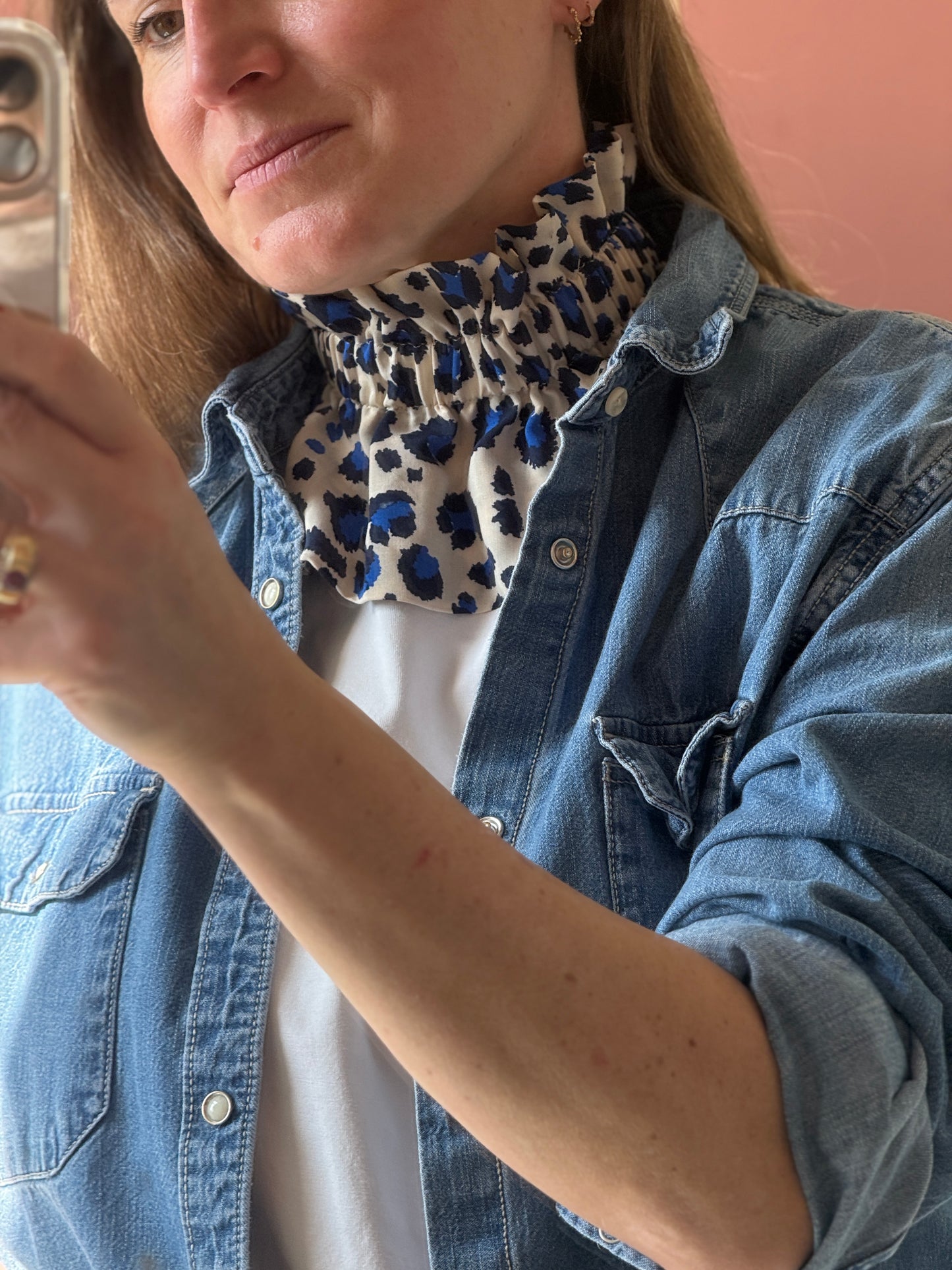 Col amovible Graou bleu