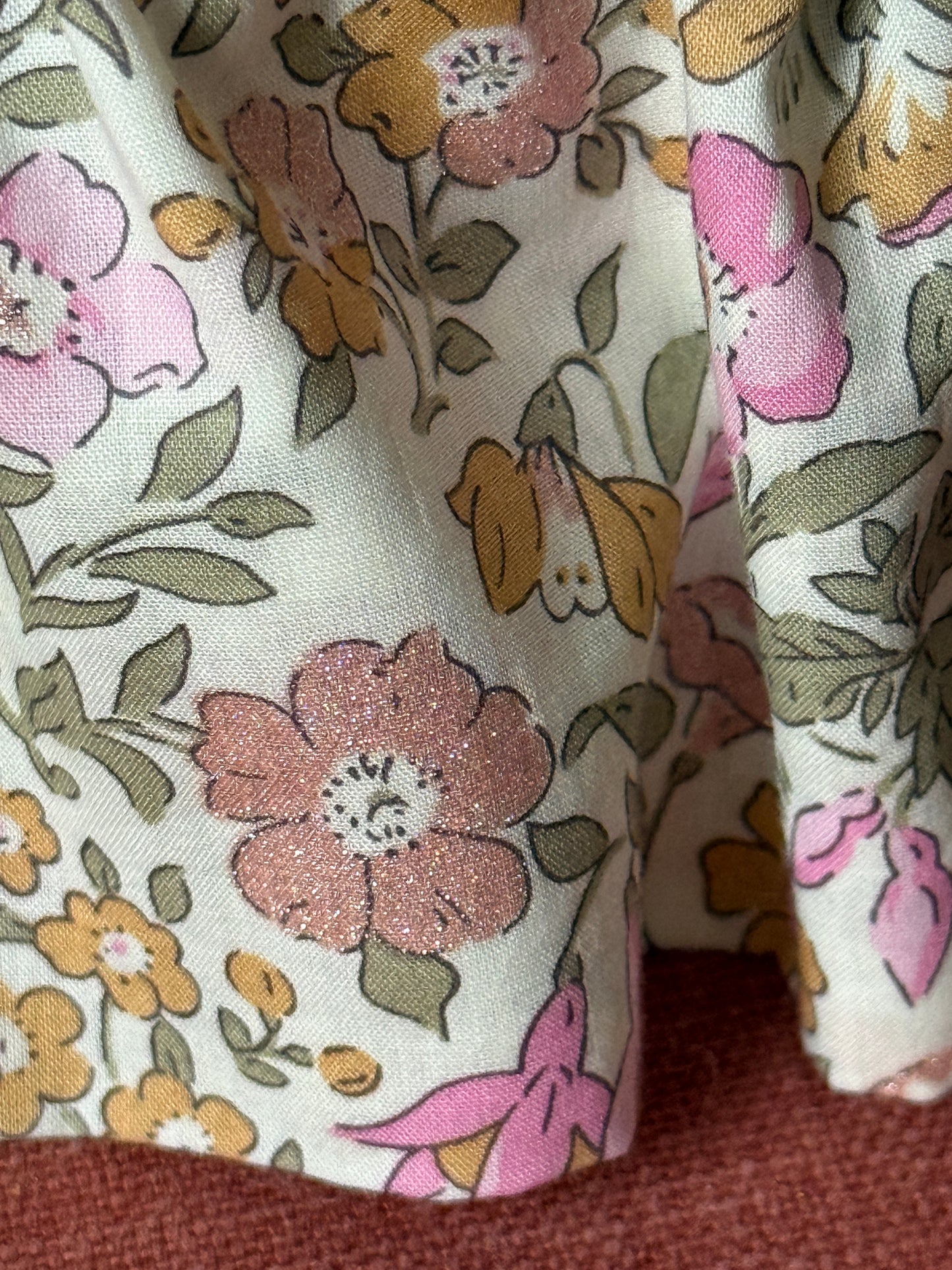 Col Liberty Mamie Rose irisé