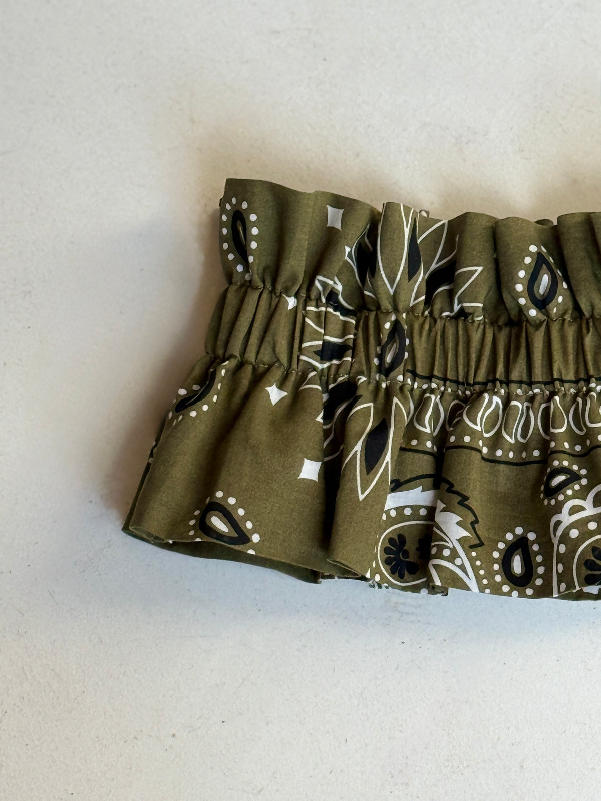 Col amovible Bandanas Kaki ma Prune Céleste Mode femme