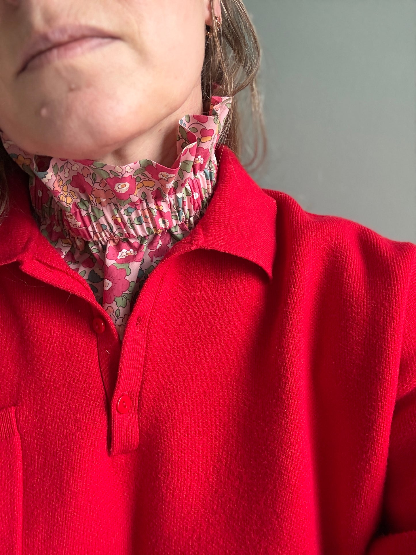 Col Libertry Besty rouge