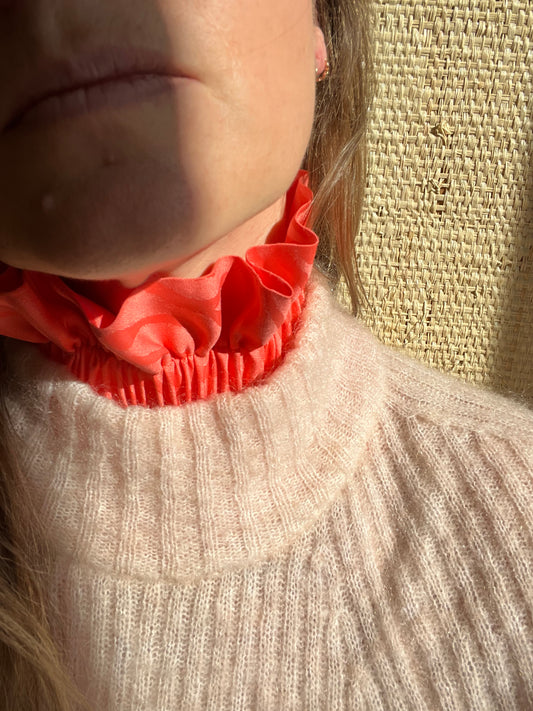 Col Jacquard Corail
