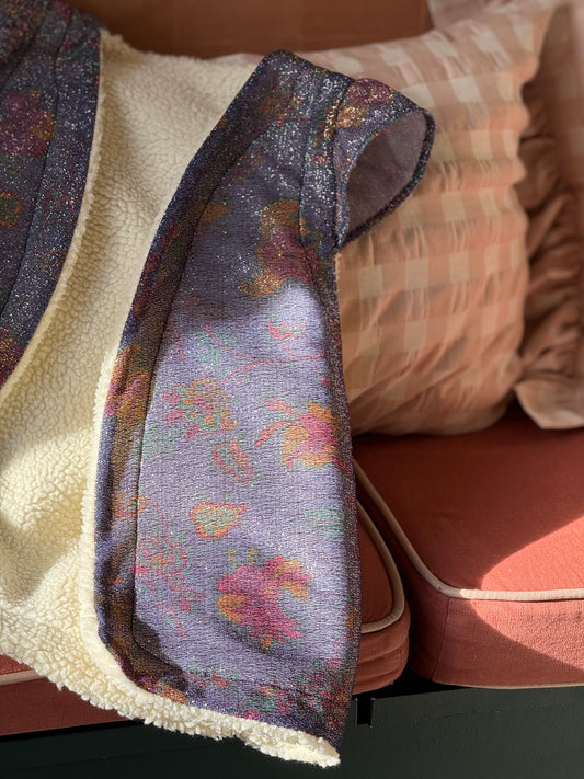 Gilet Glitter Bleu nuit