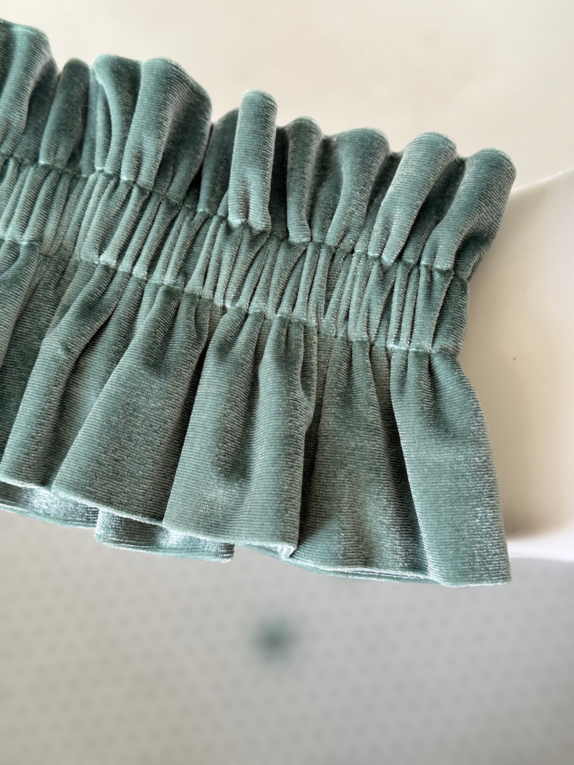 col amovible velours